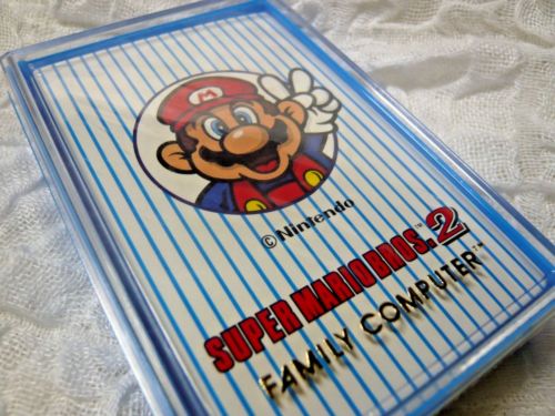 highly collectibes Super Mario Bros. 2 playing cards in great condition